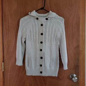 Women's small AE knit hooded cardigan